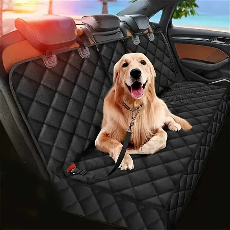 Car Dog Seat Cover for Back Seat Waterproof Auto Rear Pet Seat Protector Mat Nonslip Universal Safety Carrier for Outing Dogs Y251216