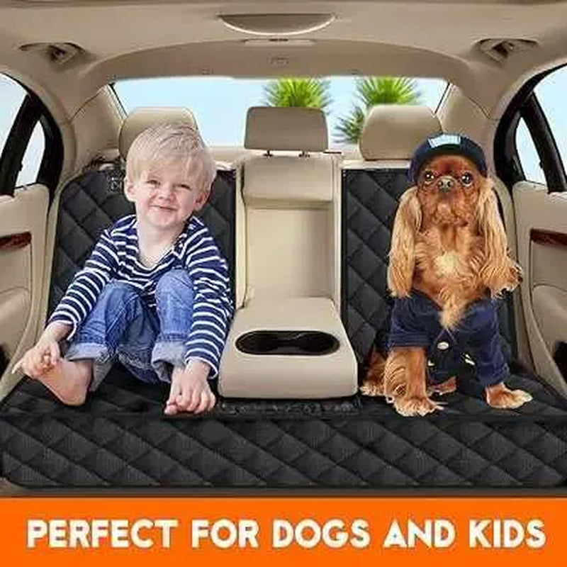 Car Dog Seat Cover for Back Seat Waterproof Auto Rear Pet Seat Protector Mat Nonslip Universal Safety Carrier for Outing Dogs Y251216